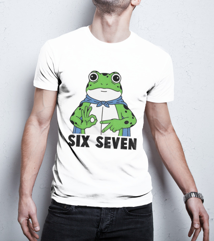 Portland Frog Six Seven Anti Fascism Meme T-Shirt