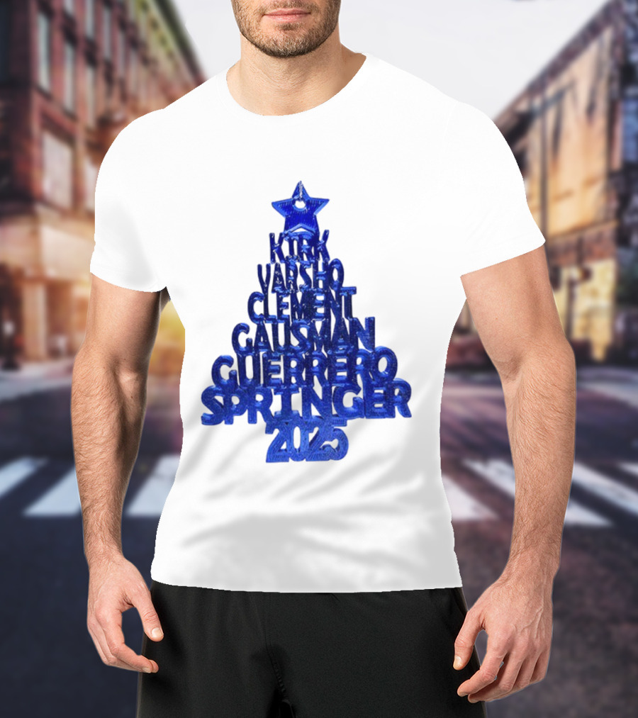 5th Inning World Series Freddie Freeman Kirk Mano Clement Gausman Guerrero Springer 2023 T-Shirt