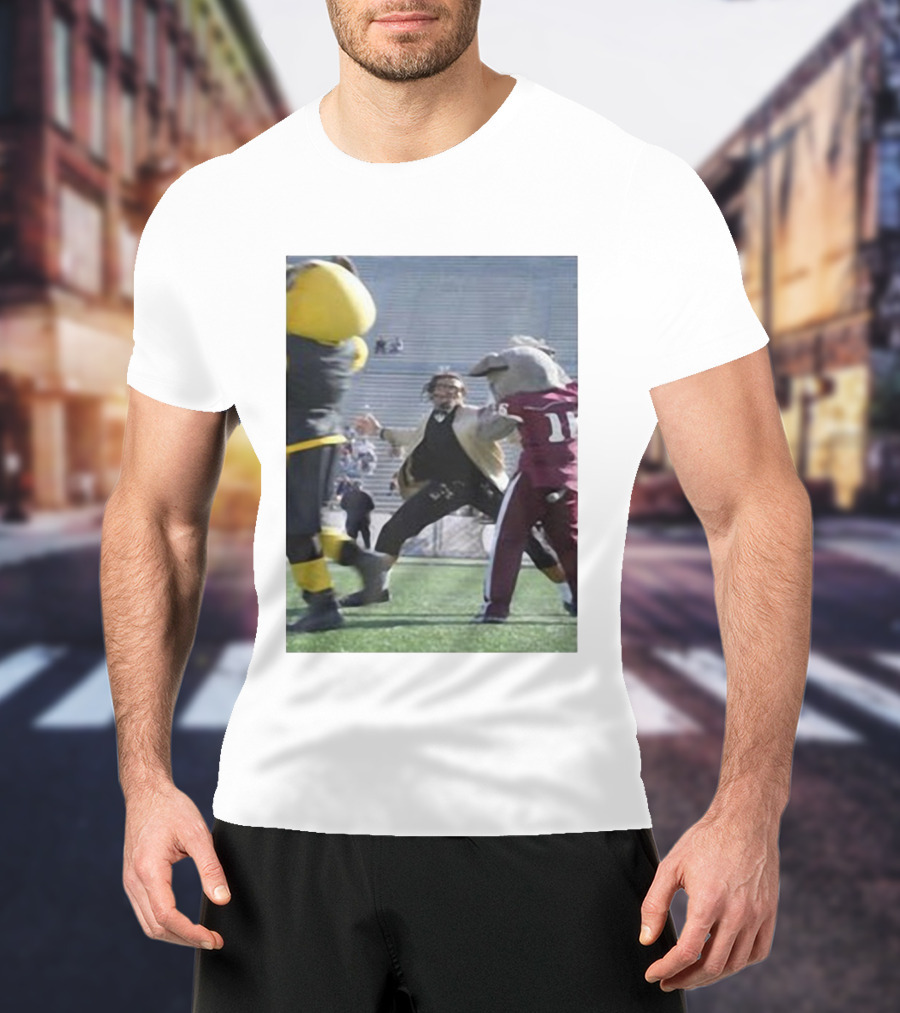 Cam Newton Versus Alabama Crimson Tide Mascot Sports Encounter T-Shirt