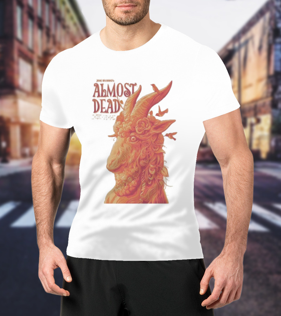Joe Russo’s Almost Dead Oct 24 2025 Oakland CA Almost Dead Goat T-Shirt