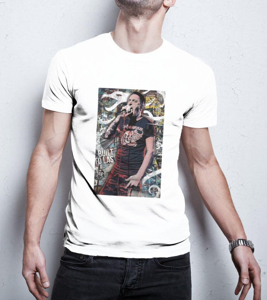 Sick Of It All Built To Last Lou Koller Hardcore Punk NYC Street Art Skull Tattoo T-Shirt