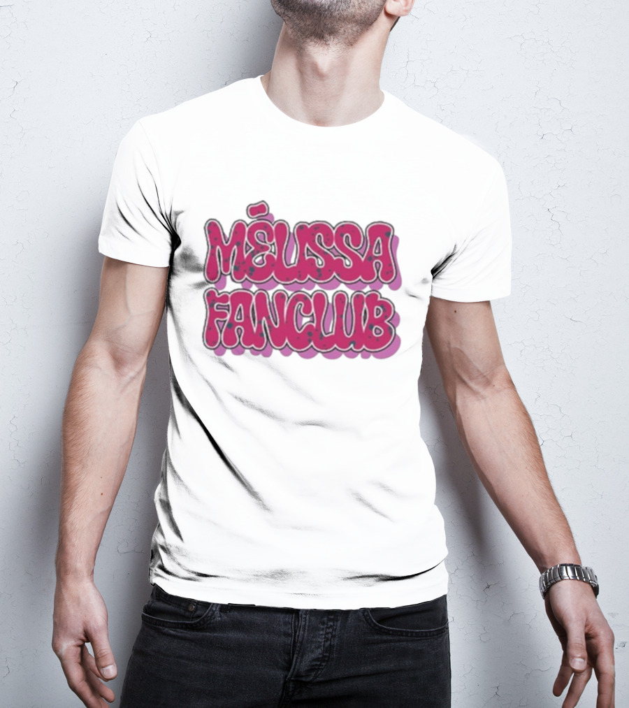 Melissa Fanclub Star Academy Plum Bubble Letters T-Shirt