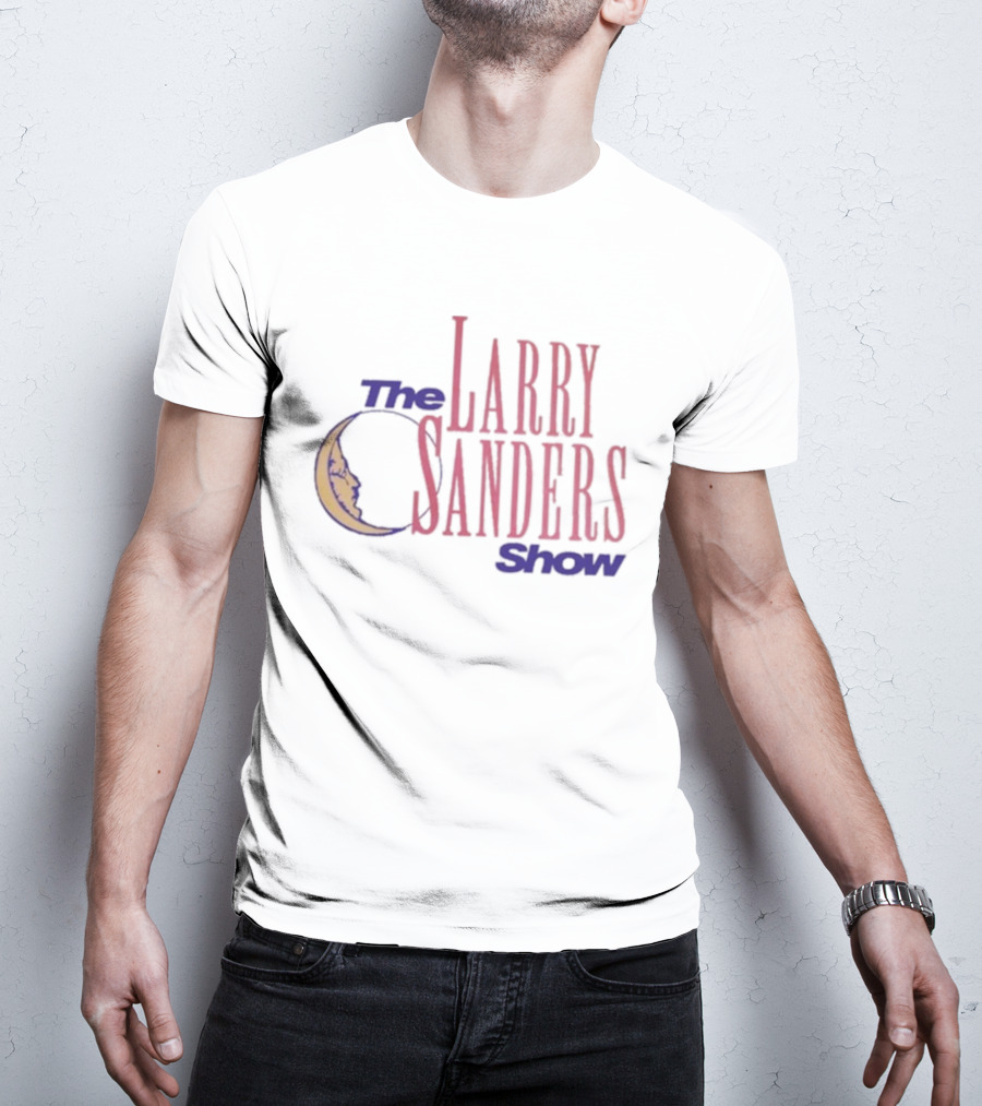 The Larry Sanders Show Crescent Moon Logo T-Shirt