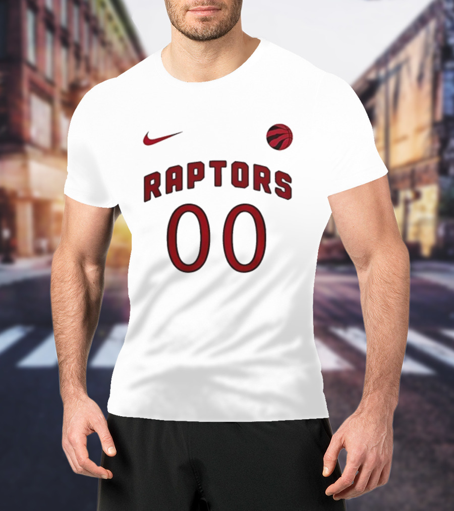 Nike Raptors 00 Toronto Basketball Mascot T-Shirt