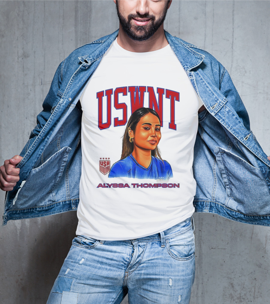 USWNT Alyssa Thompson United States Soccer Team T-Shirt