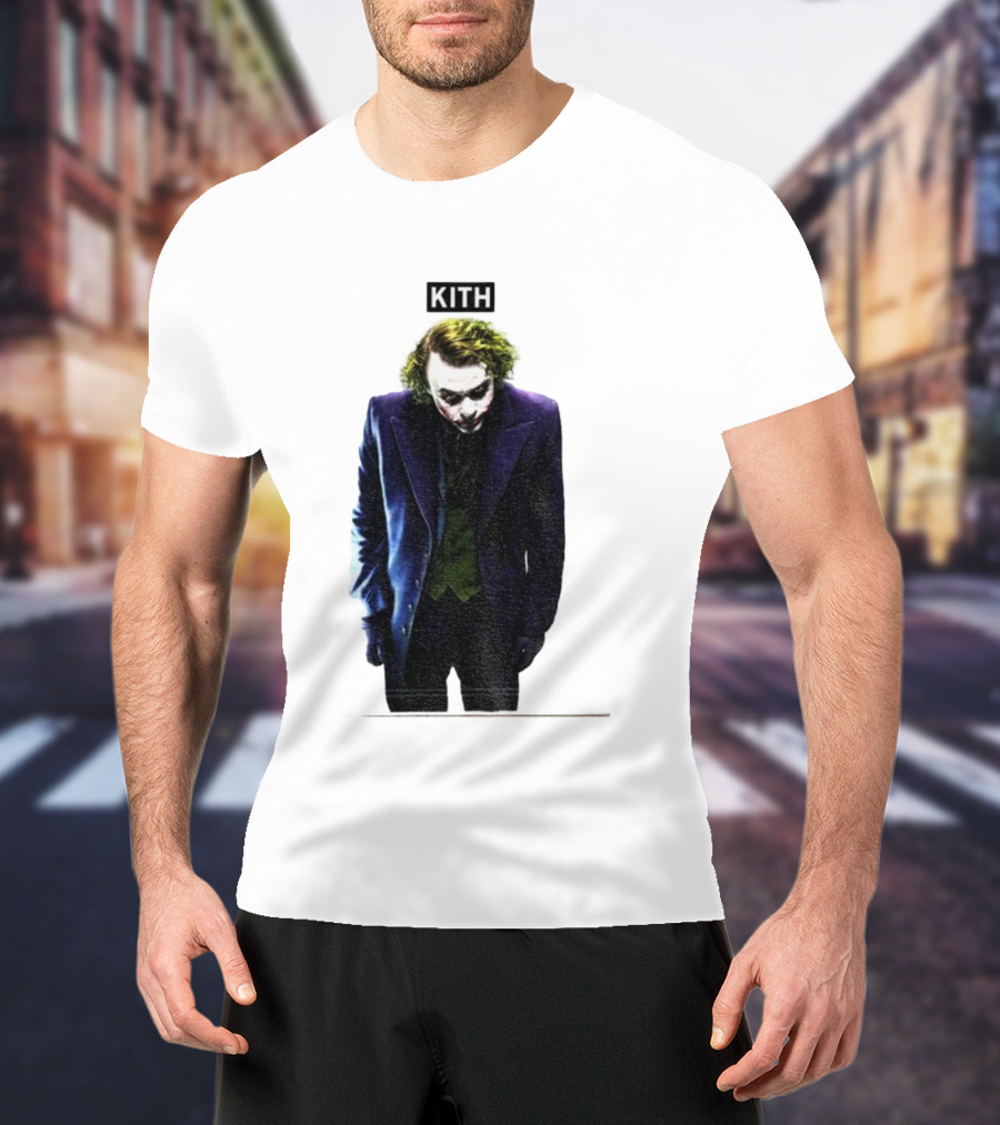 Dodgers Batman Kith Joker Collaboration T-Shirt