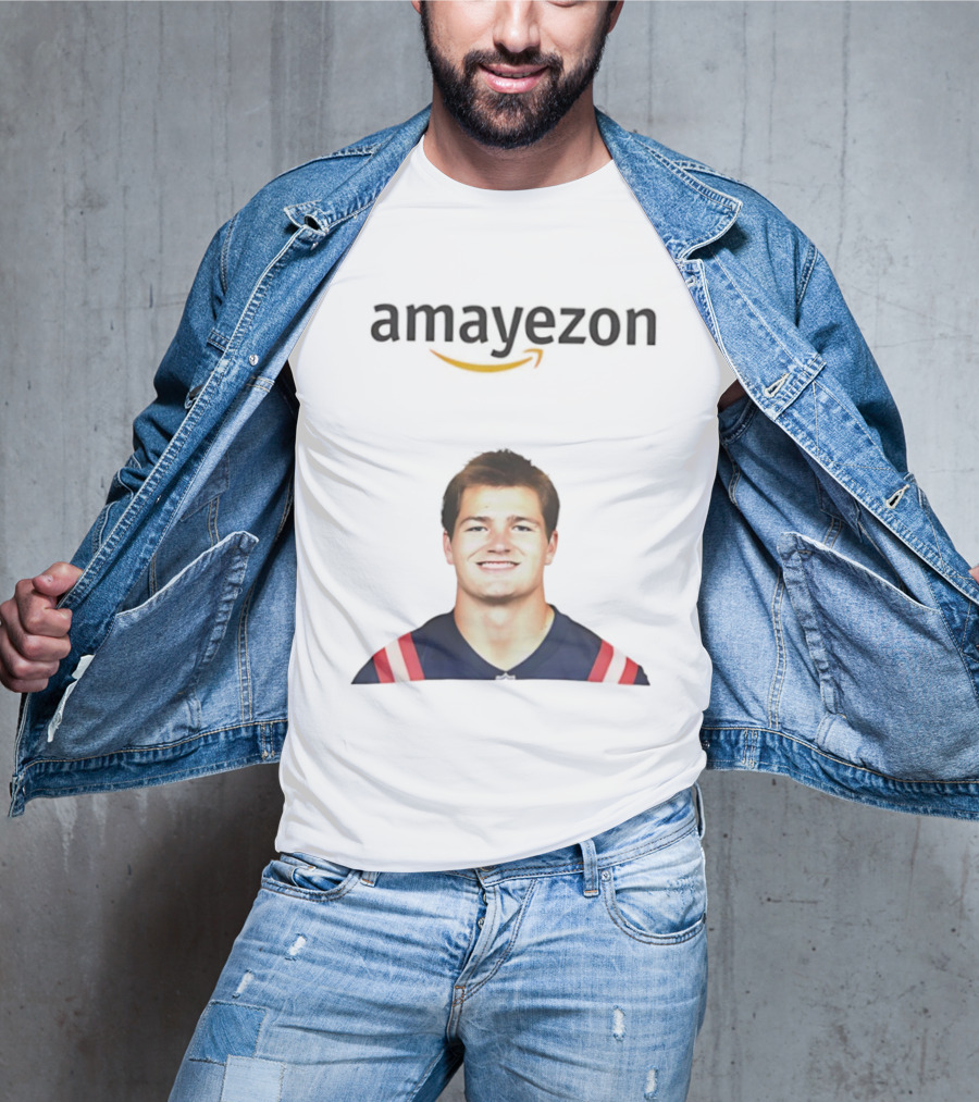 New England Patriots Mac Jones Amayezon T-Shirt