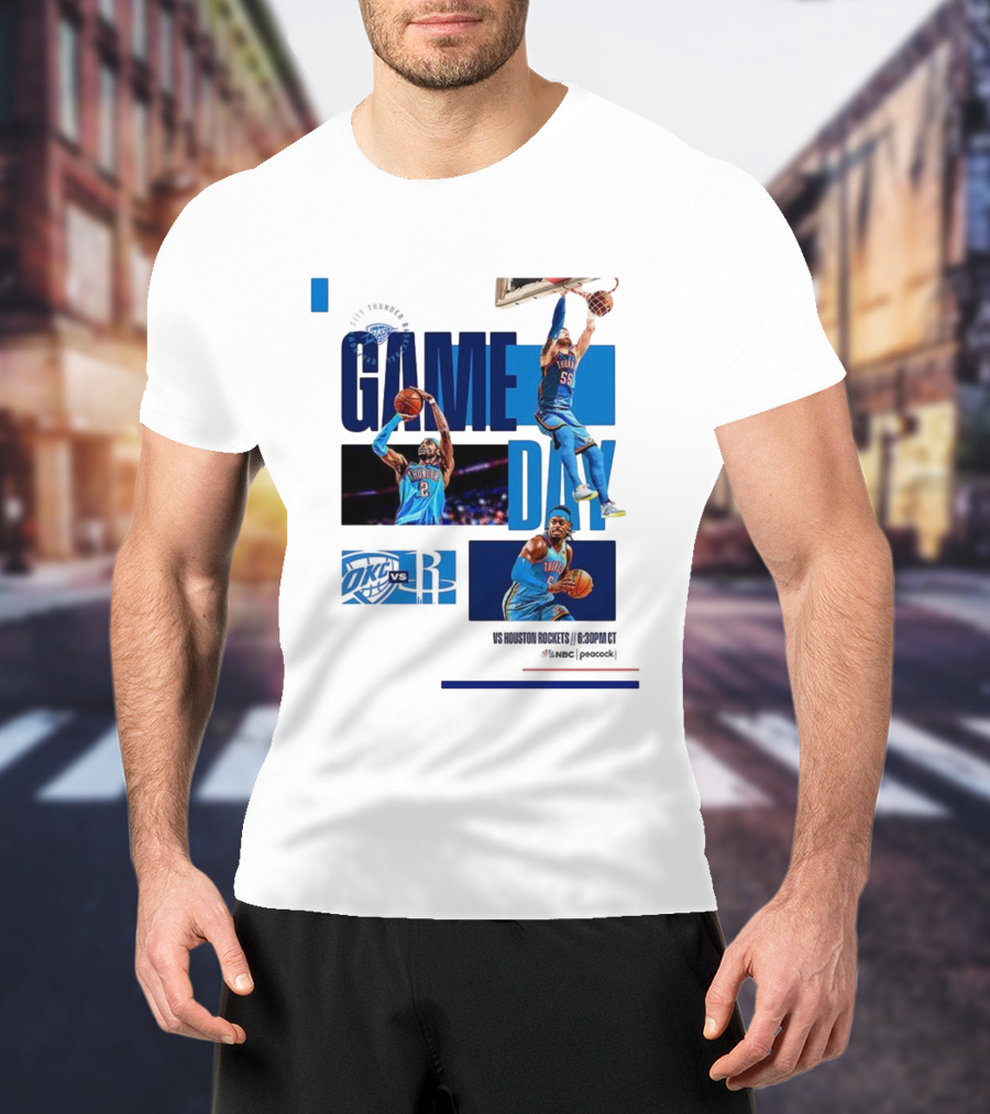 Oklahoma City Thunder Game Day NBA 2025 T-Shirt