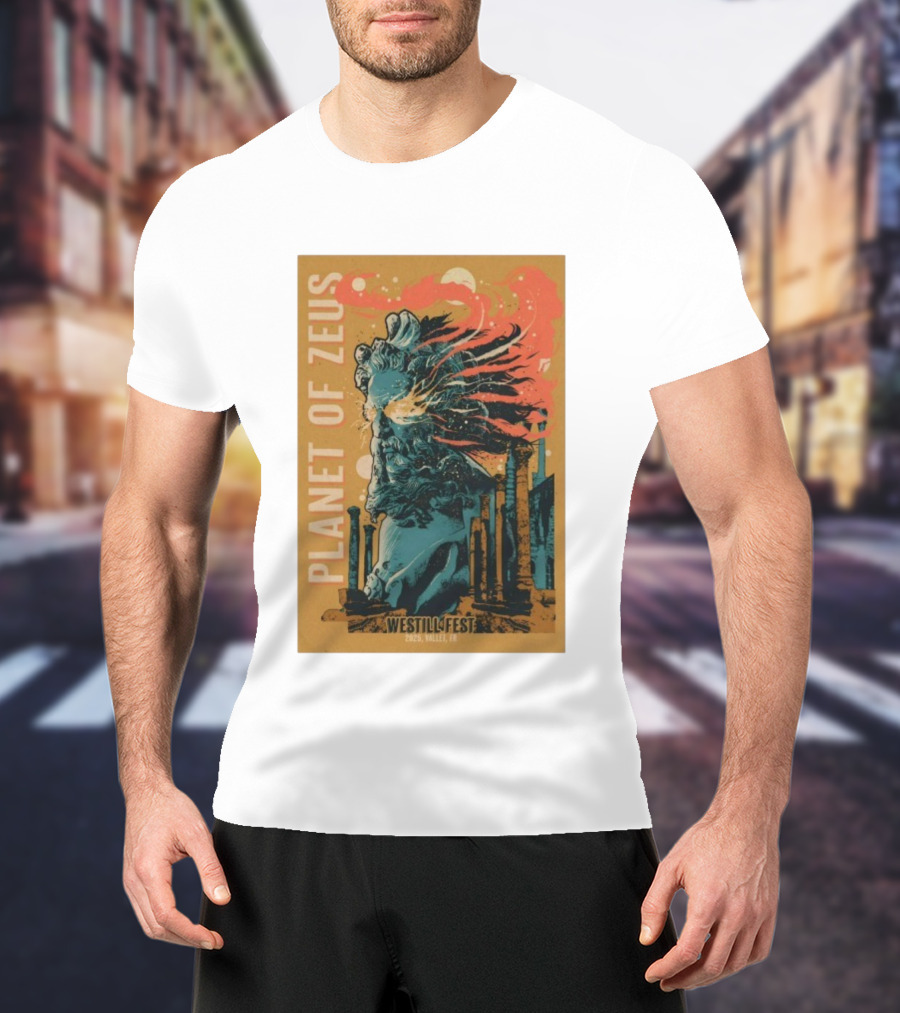 Planet Of Zeus Westill Fest 2025 Vallet France T-Shirt