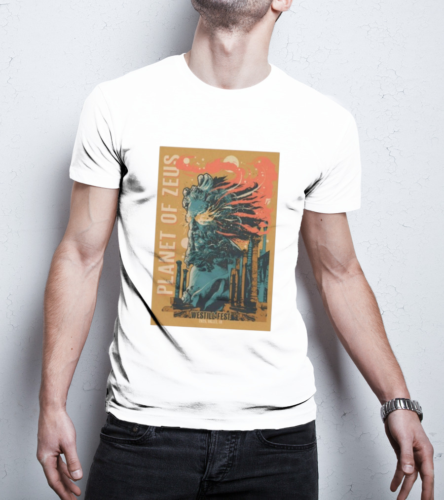 Planet Of Zeus Westill Fest 2025 Vallet France T-Shirt