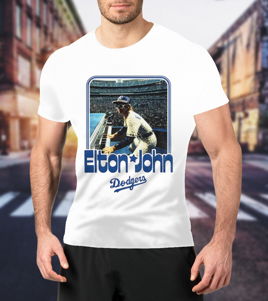 Elton John Dodgers Stadium Concert MLB Baseball Dodgers T-Shirt