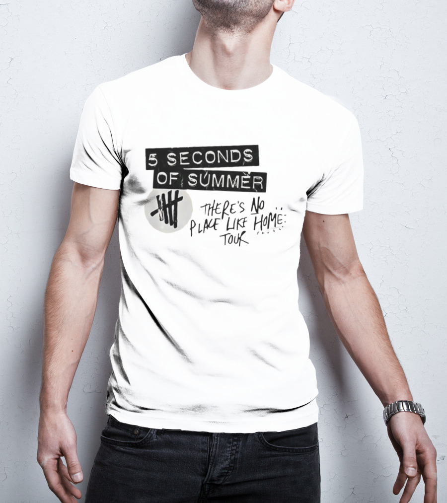 5 Seconds Of Summer There's No Place Like Home Tour T-Shirt