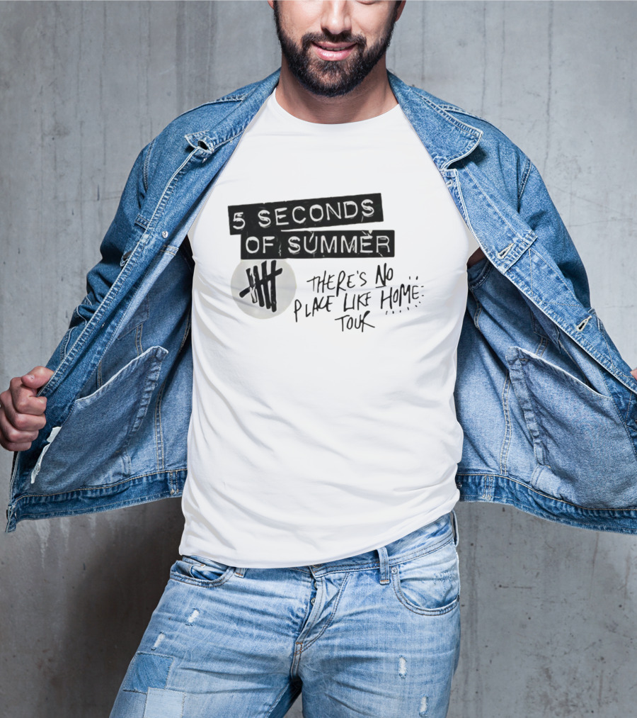 5 Seconds Of Summer There's No Place Like Home Tour T-Shirt