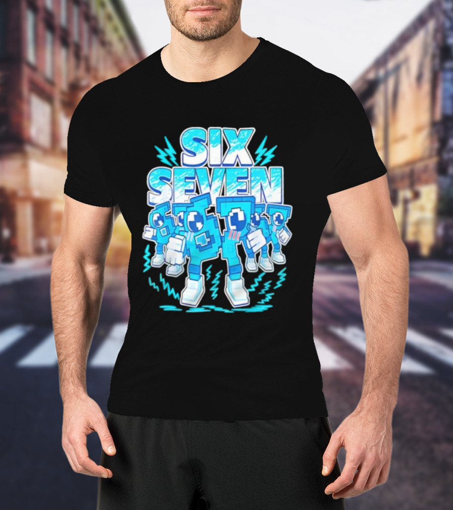 Six Seven Meme 67 Italian Brainrot Birthday T-Shirt