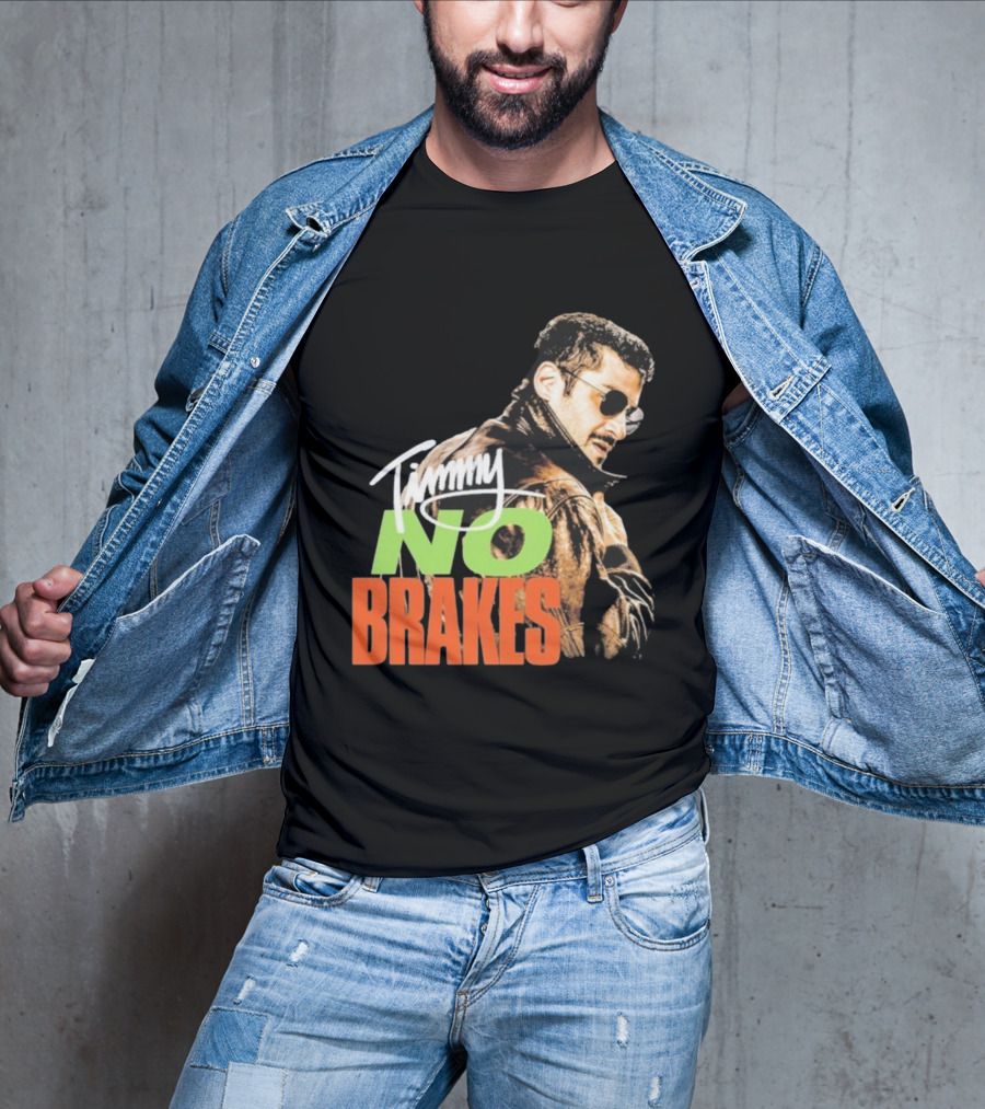 Timmy No Brakes Racing Jacket Sunglasses Style T-Shirt