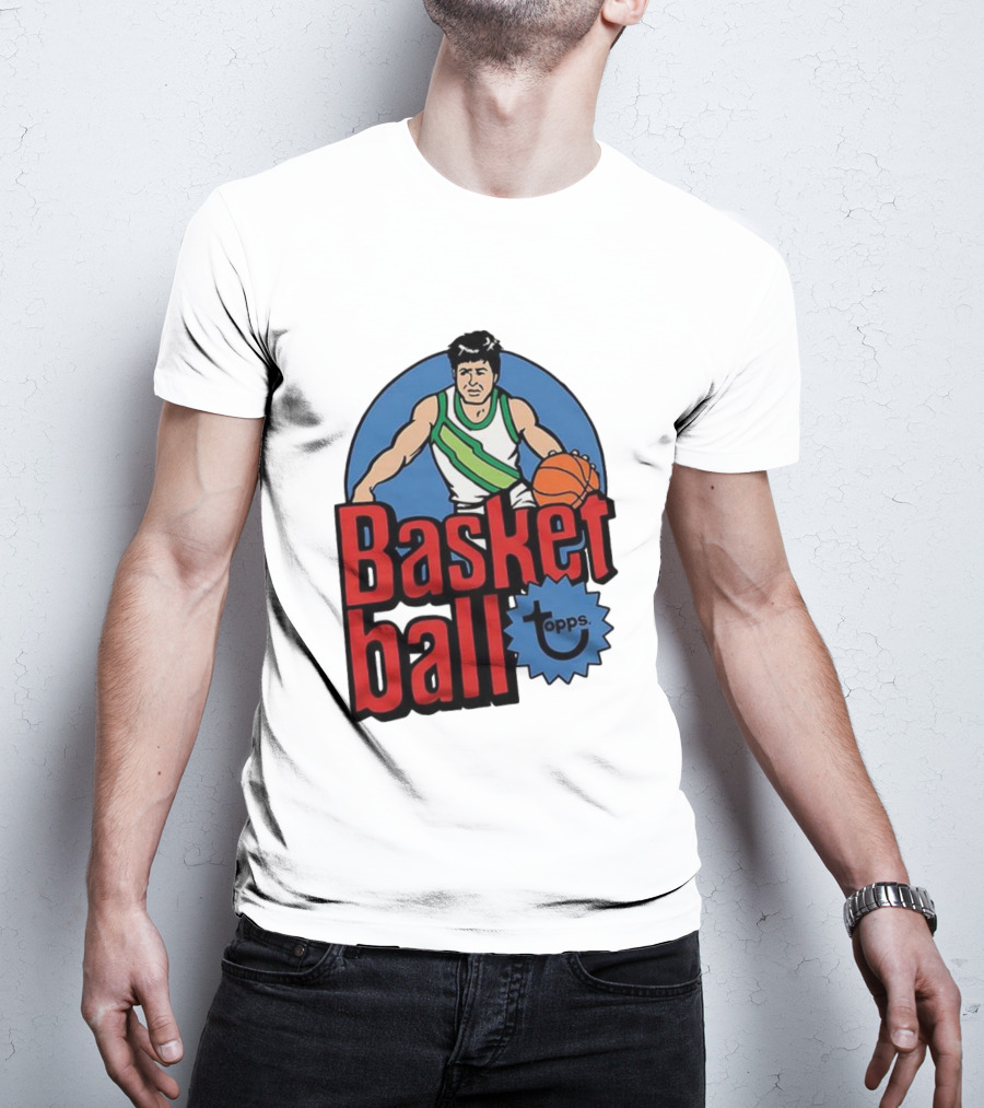 Topps Basketball 1978 Vintage Picture Cards Retro Style T-Shirt
