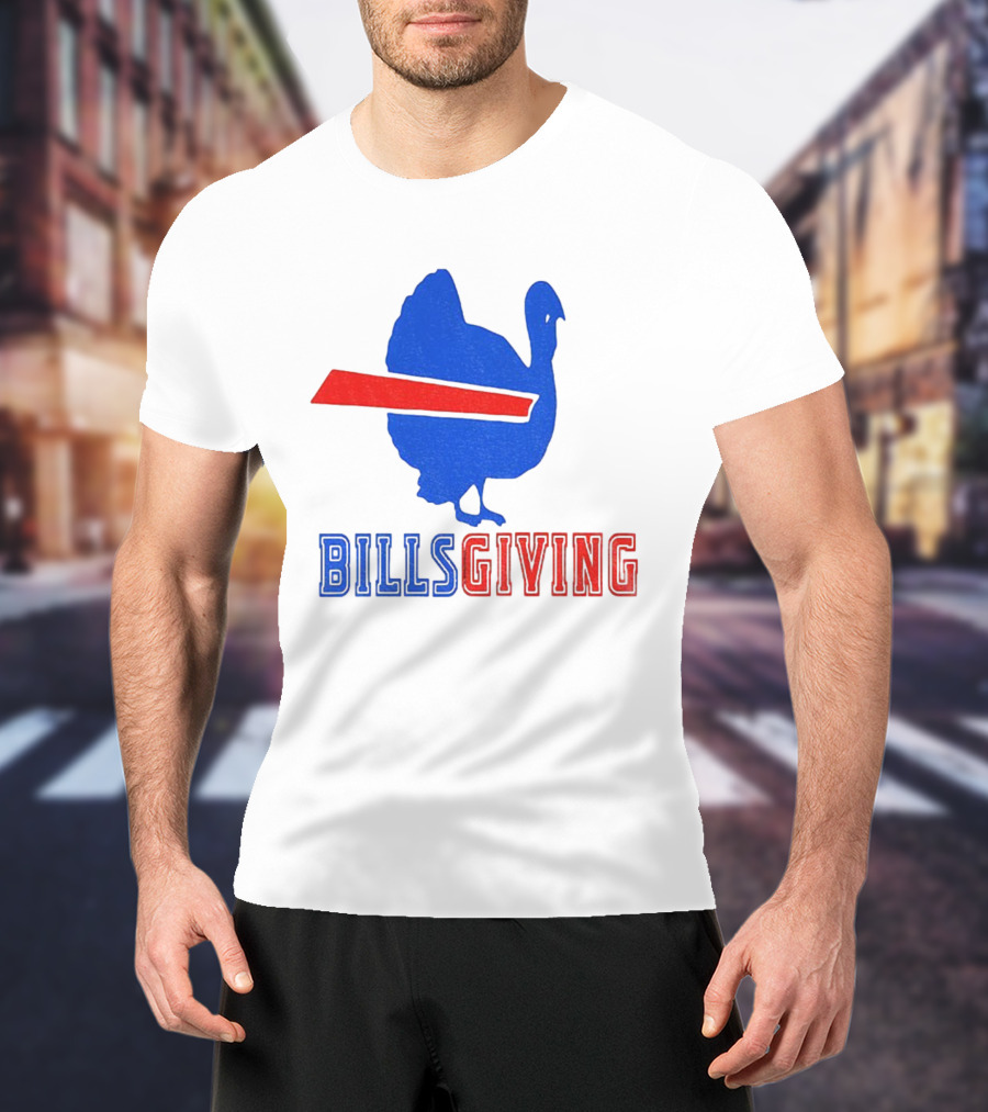 Billsgiving 2025 Turkey Buffalo Bills Thanksgiving NFL Football T-Shirt