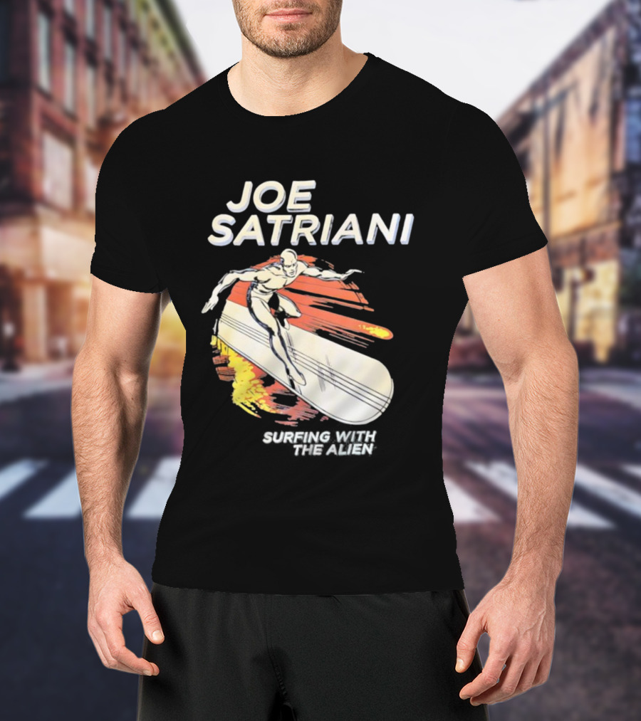 Joe Satriani Surfing With The Alien Cover Art T-Shirt