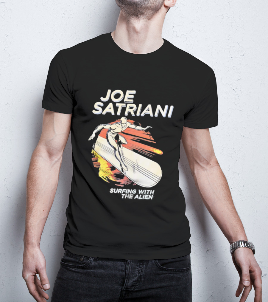 Joe Satriani Surfing With The Alien Cover Art T-Shirt