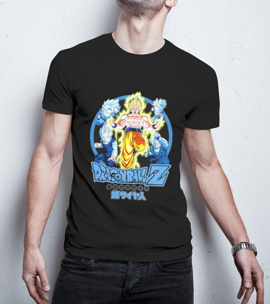 Dragon Ball Z Goku Super Saiyan Transformations T-Shirt