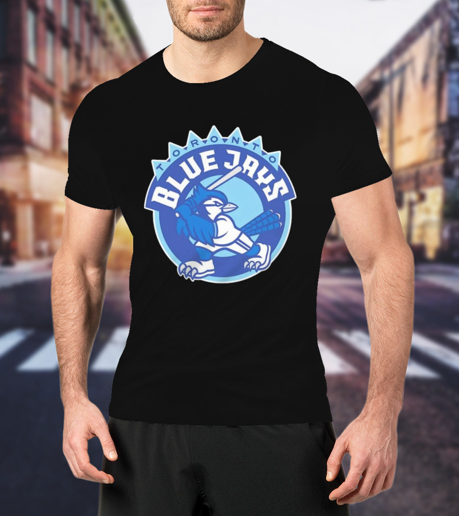 Toronto Blue Jays Vintage Bird Emblem T-Shirt