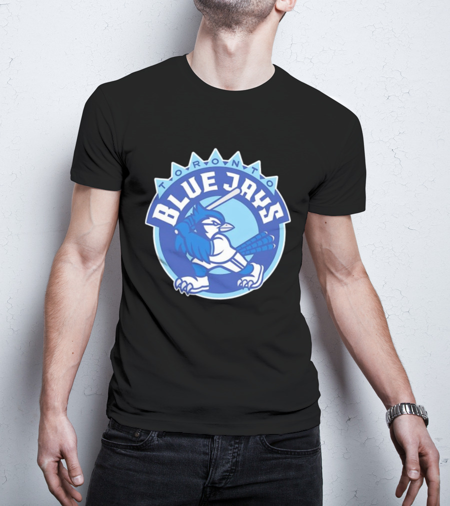 Toronto Blue Jays Vintage Bird Emblem T-Shirt