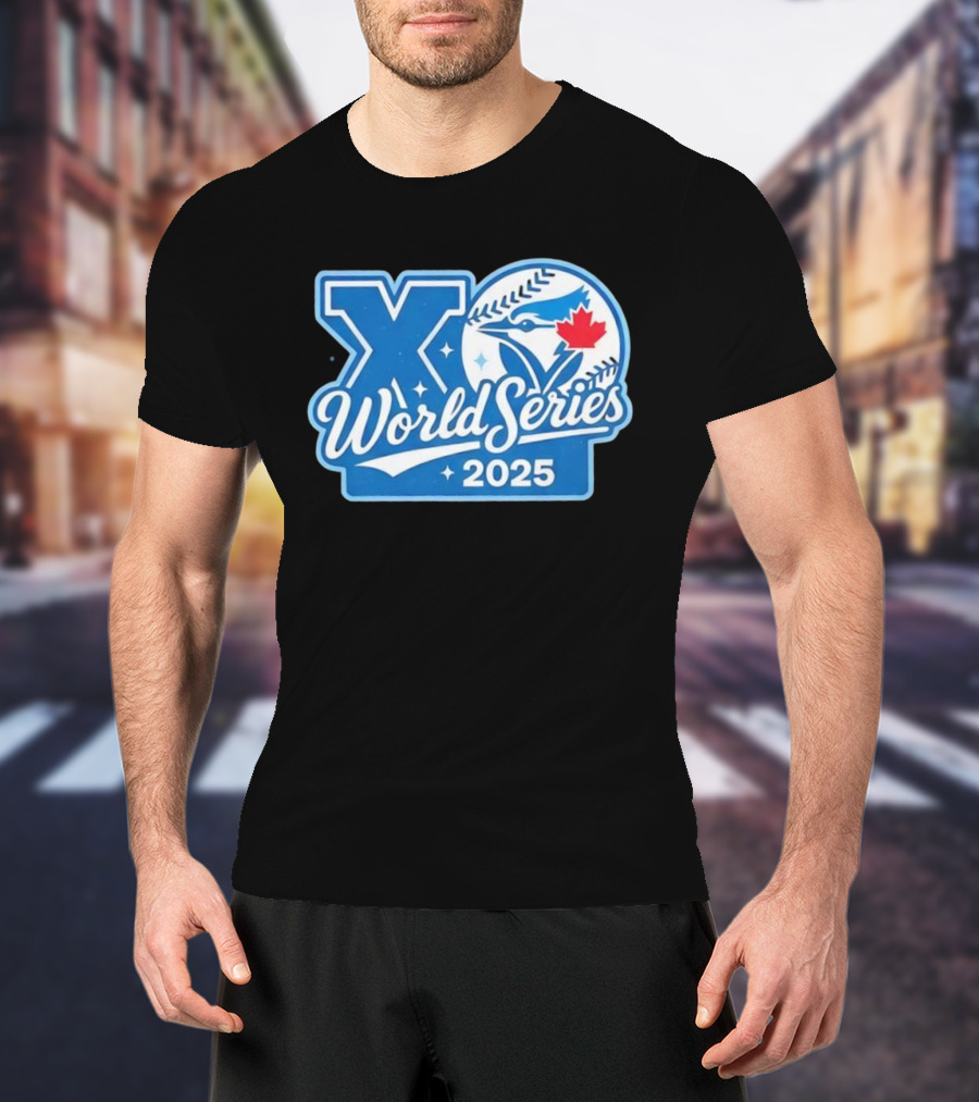 Toronto Blue Jays XO World Series 2025 Vintage Baseball Music Collab T-Shirt