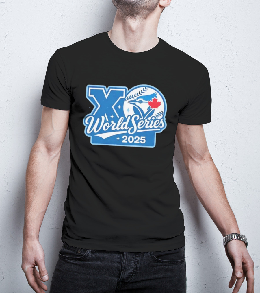 Toronto Blue Jays XO World Series 2025 Vintage Baseball Music Collab T-Shirt