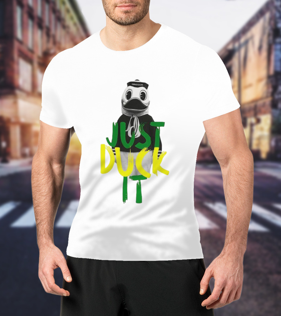Oregon Ducks Just Duck It Women's Basketball T-Shirt