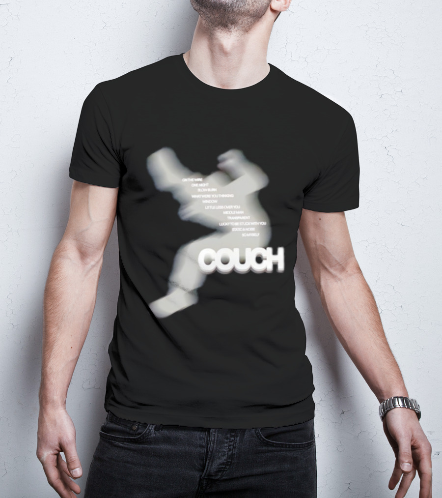 Couch Tracklist On The Wire One Night Slow Burn Middle Man Stuck In Noise T-Shirt