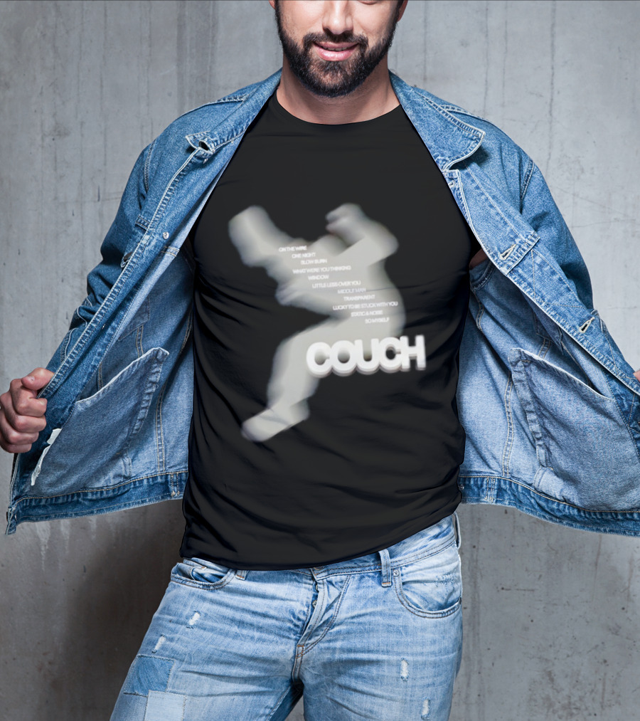 Couch Tracklist On The Wire One Night Slow Burn Middle Man Stuck In Noise T-Shirt