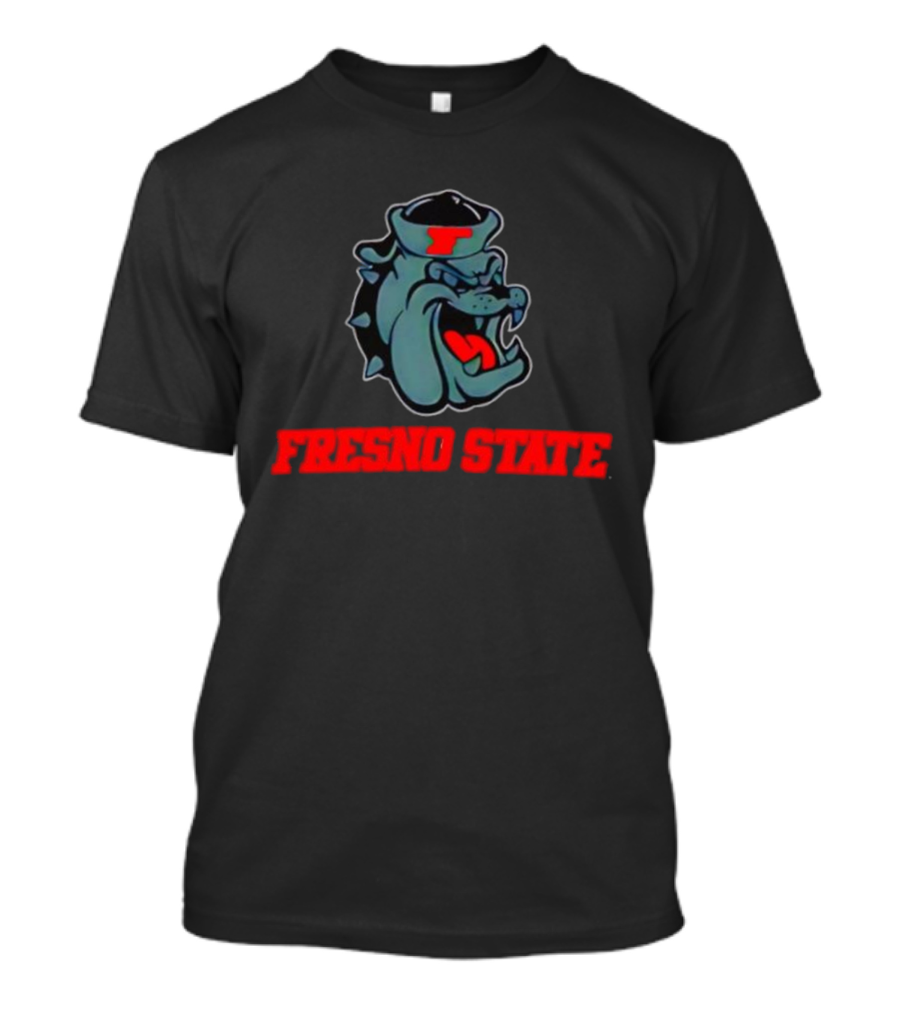 Fresno State Bulldogs California State University Mascot T-Shirt