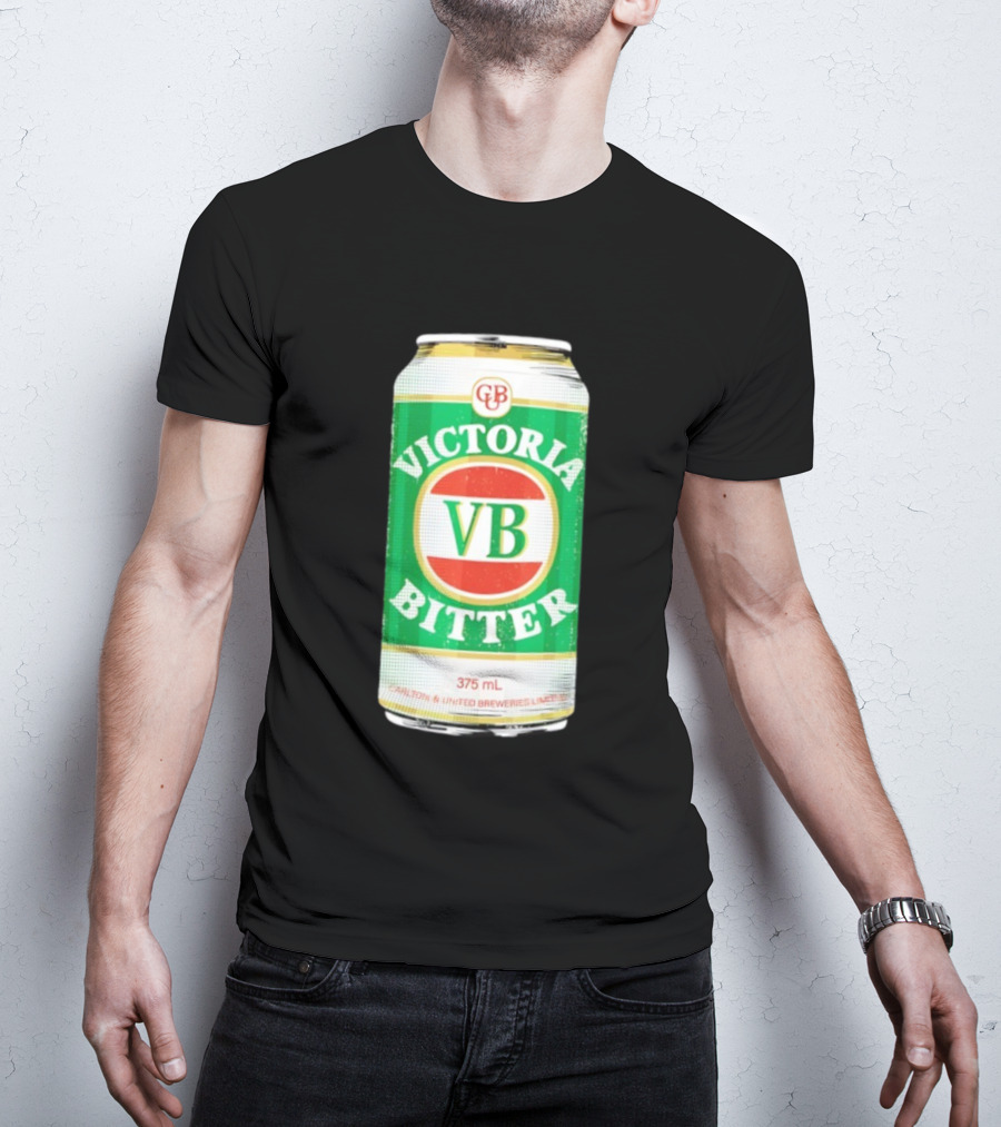 Victoria Bitter VB 375 ML Can GUB Carlton United Breweries T-Shirt