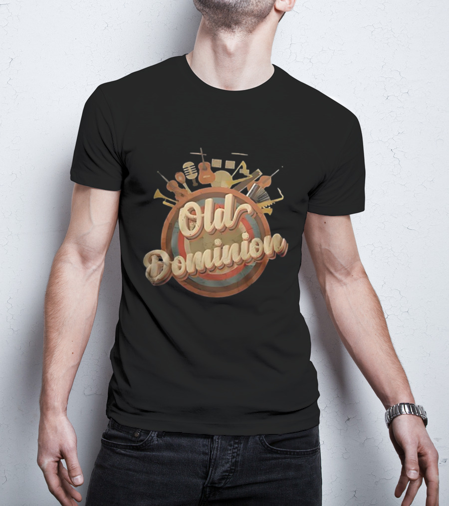 Old Dominion How Good Is That World Tour Vintage Instruments T-Shirt