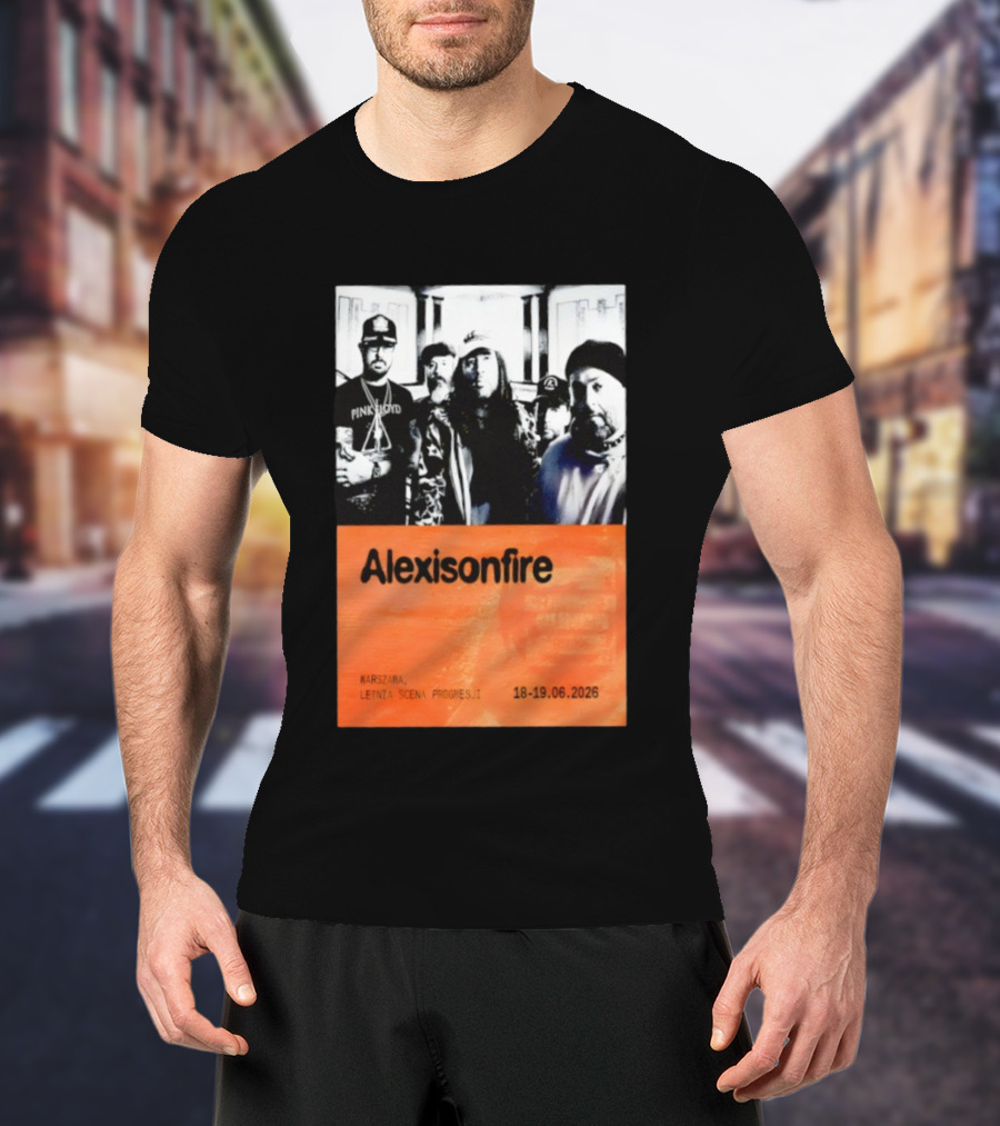 Alexisonfire Summer Punch Festival Warszawa Letnia Scena Progresji June 18-19 2026 T-Shirt