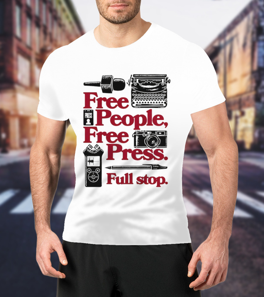 Free People Free Press Full Stop T-Shirt