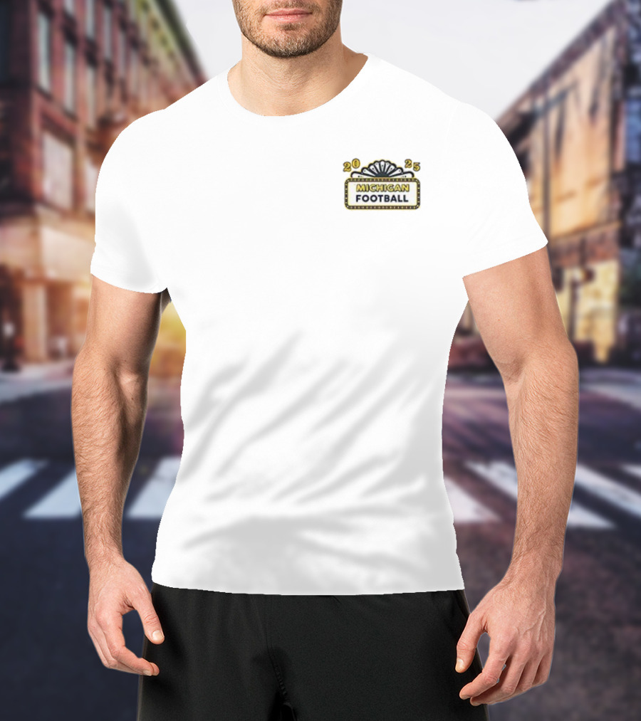 Valiant Michigan Wolverines Football Home Ticket 2025 Fan Gear T-Shirt