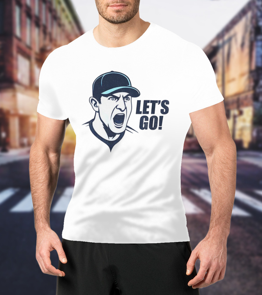 Toronto Blue Jays Mad Max Let's Go Vintage Baseball Character T-Shirt