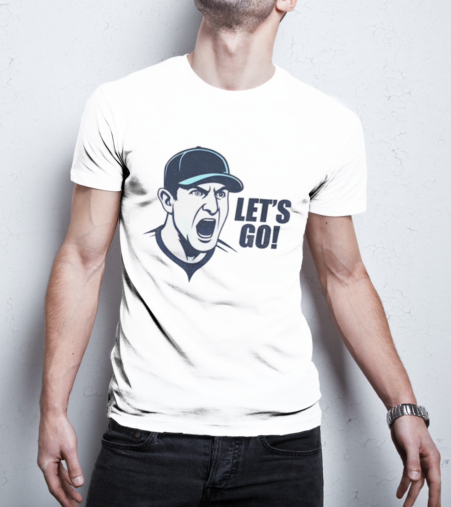Toronto Blue Jays Mad Max Let's Go Vintage Baseball Character T-Shirt