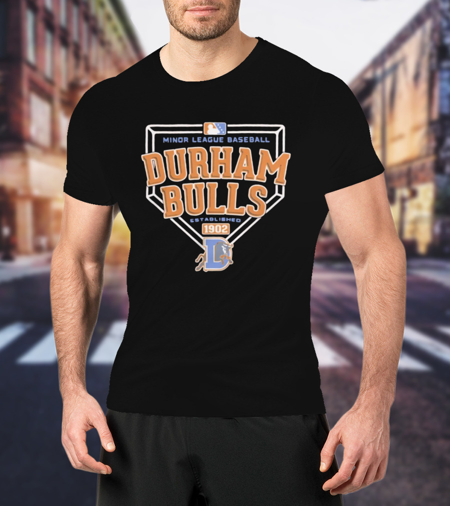 Durham Bulls Minor League Baseball 1902 Milb Established T-Shirt