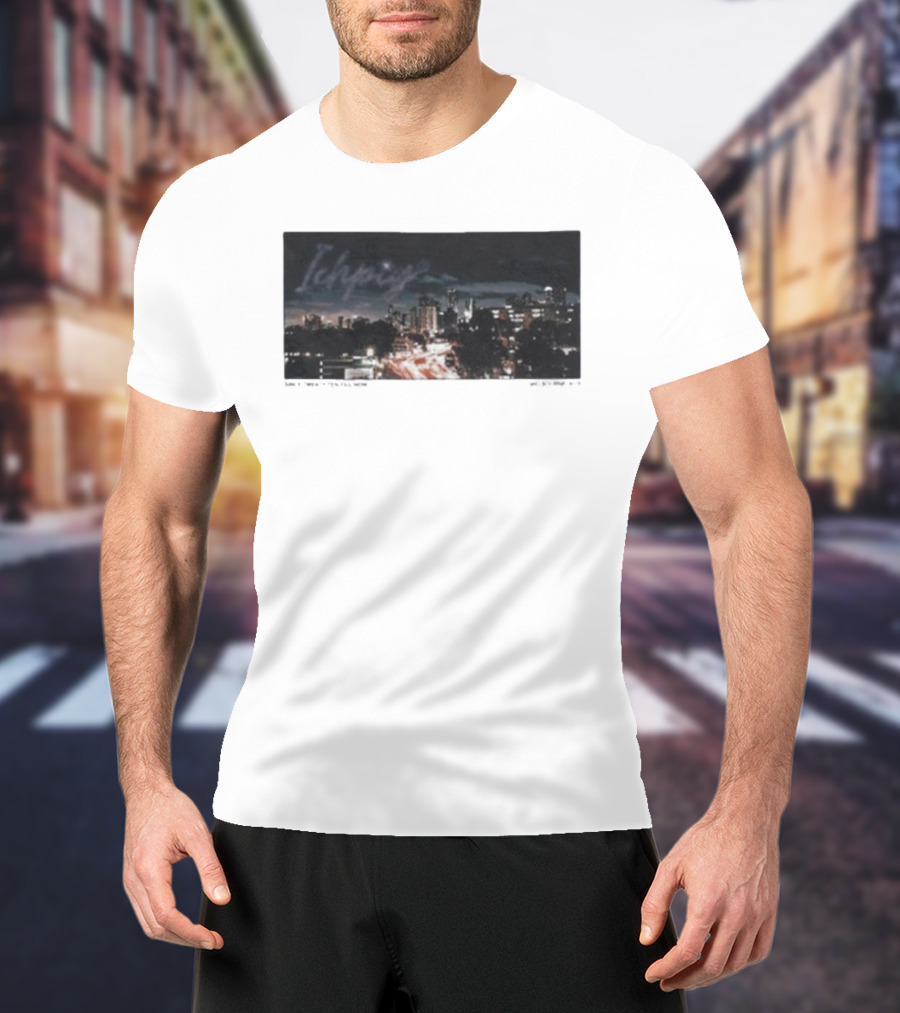 Ichpig Skyline Urban Night Cityscape T-Shirt