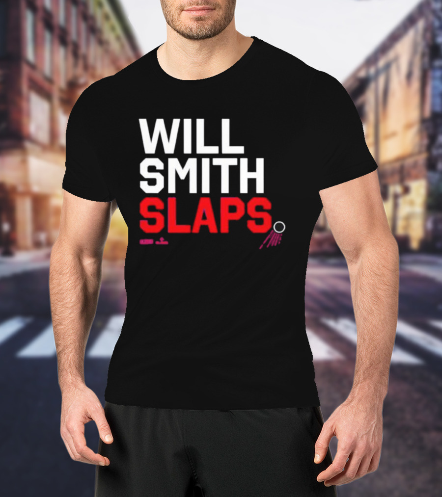 Los Angeles Dodgers Will Smith Slaps Major League Baseball Humor T-Shirt
