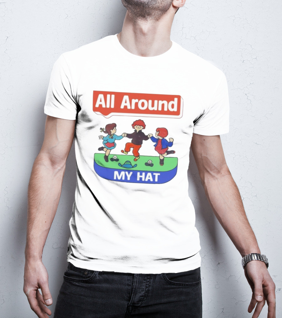 All Around My Hat Dancing Trio Art T-Shirt