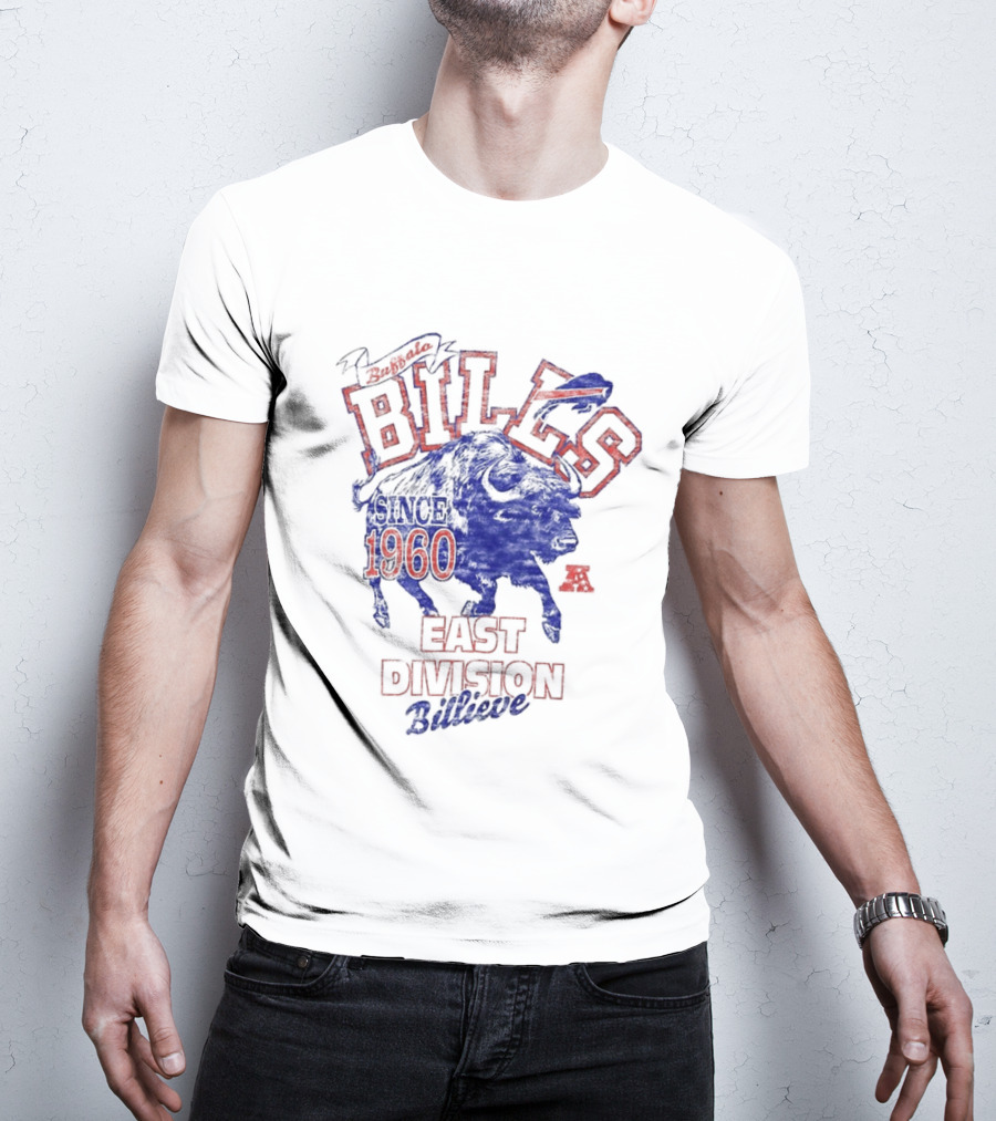 Buffalo Bills Since 1960 East Division Billieve T-Shirt