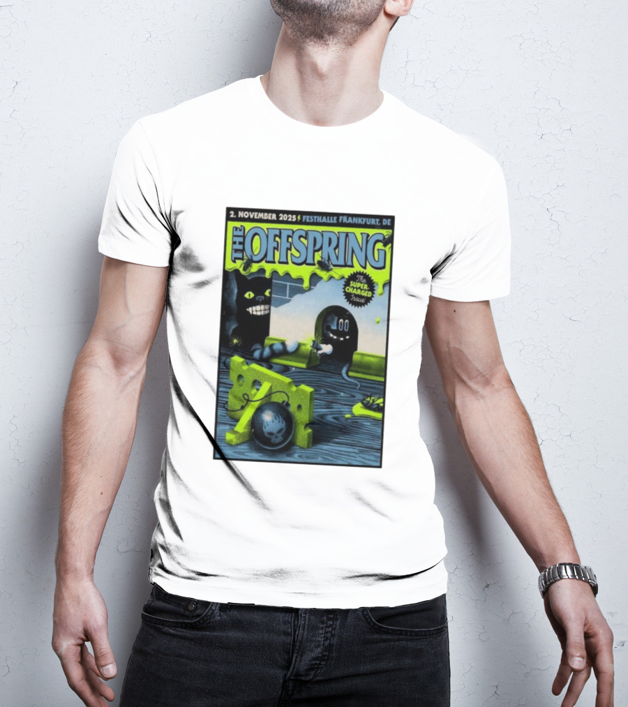 The Offspring Festhalle Frankfurt November 2 2025 Super-Charged Issue T-Shirt