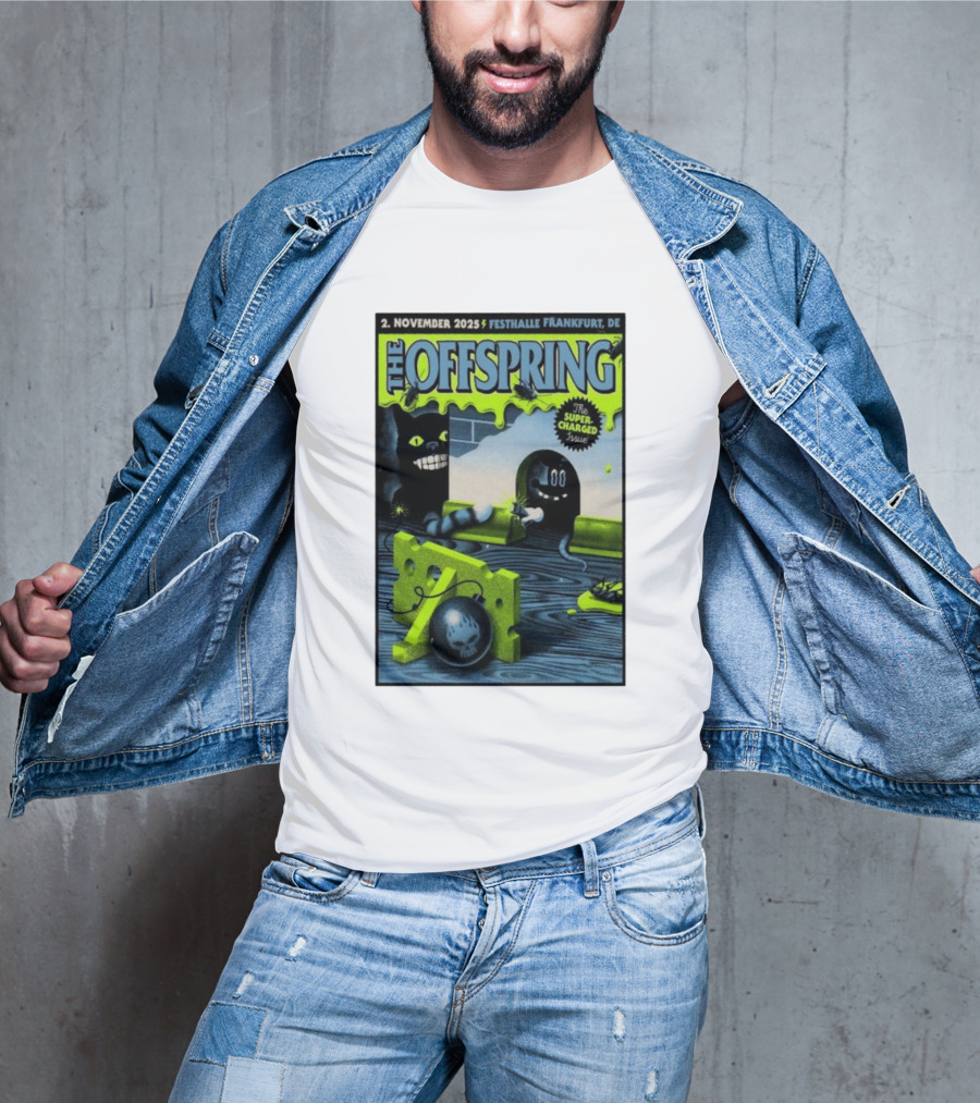 The Offspring Festhalle Frankfurt November 2 2025 Super-Charged Issue T-Shirt