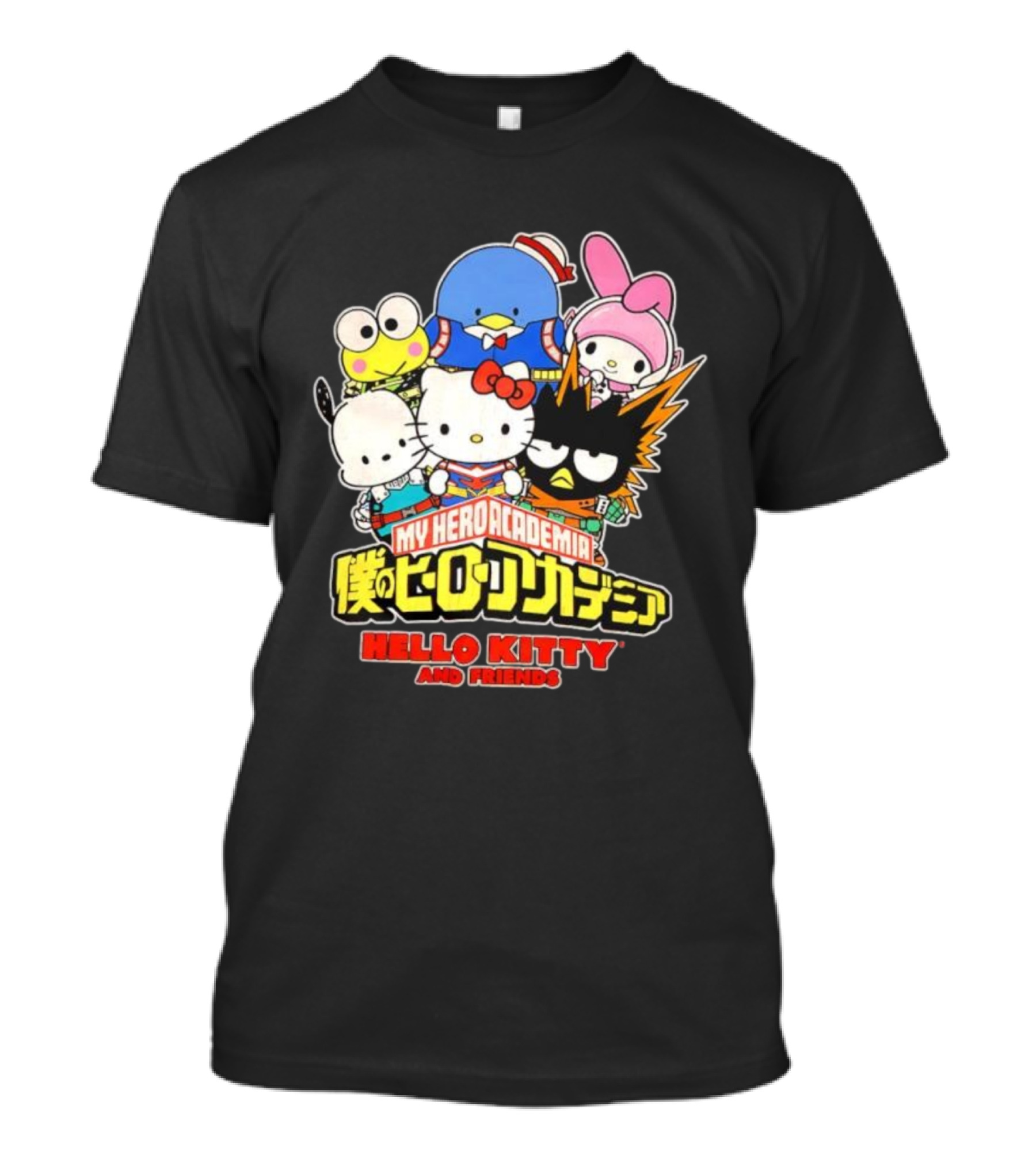 My Hero Academia Boku No Hiro Akademia Hello Kitty And Friends T-Shirt