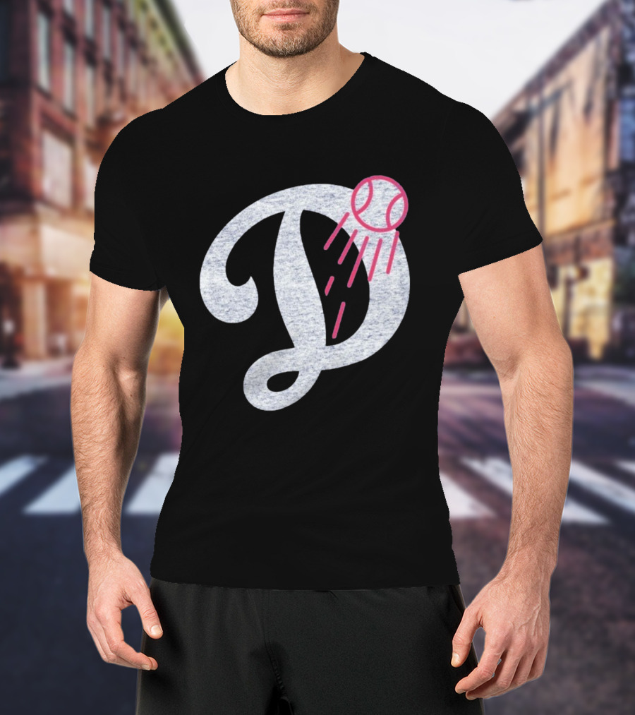Los Angeles Dodgers Deceptor Baseball D Logo T-Shirt