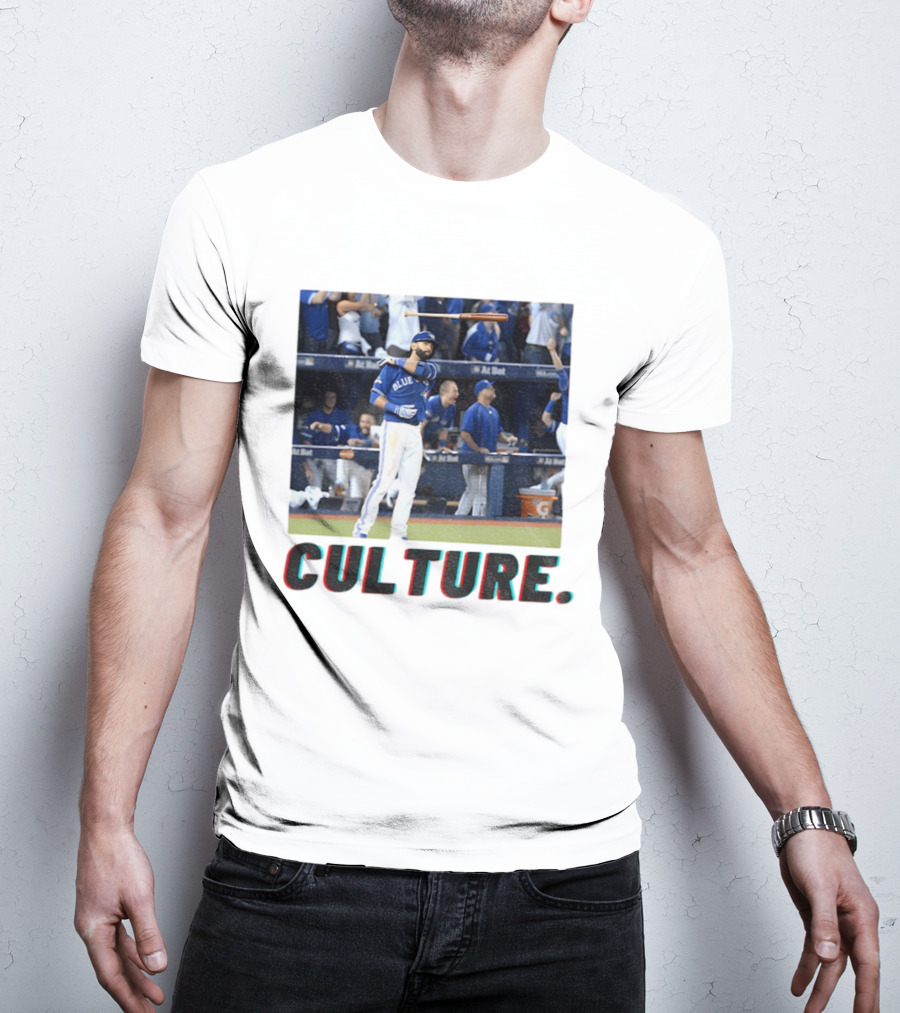 Blue Jays Jose Bautista Iconic Bat Flip Culture Celebration T-Shirt