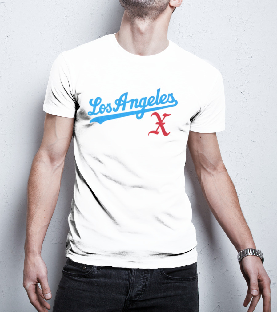 Los Angeles Dodgers MLB 2025 World Series Baseball X T-Shirt